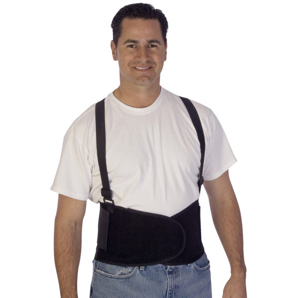 Black Back Support Belt