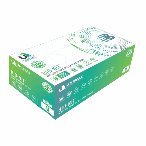 Case PF Biodegradable Nitrile Exam Glove