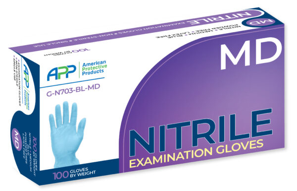 PF Nitrile Exam Glove 4 MIL - Image 3
