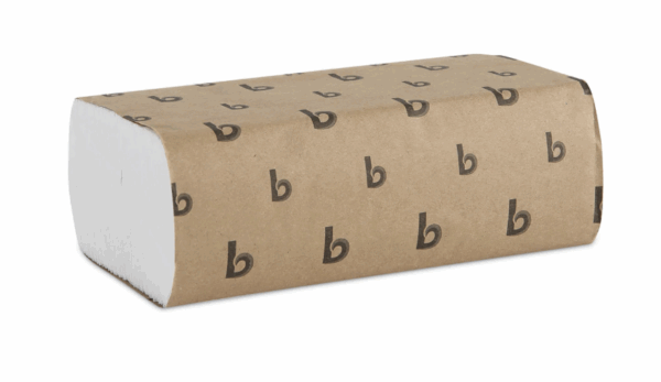 Multi Fold Hand Towel Brown