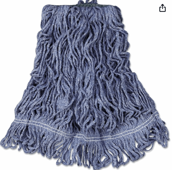 Blue Cotton Synthehetic Mop