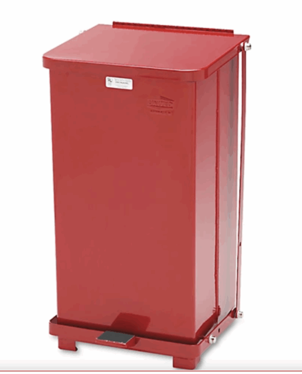 Bio Hazard Step On Container