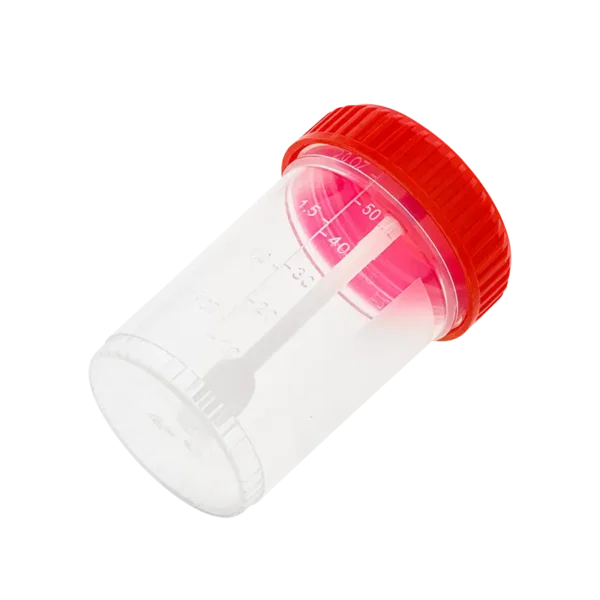 Stool Specimen Container with Spoon