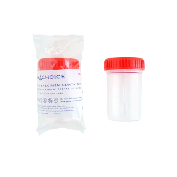 Stool Specimen Container with Spoon