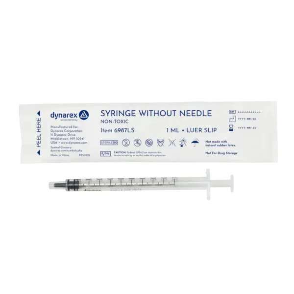 Syringes without Needle, Luer Lock/Slip