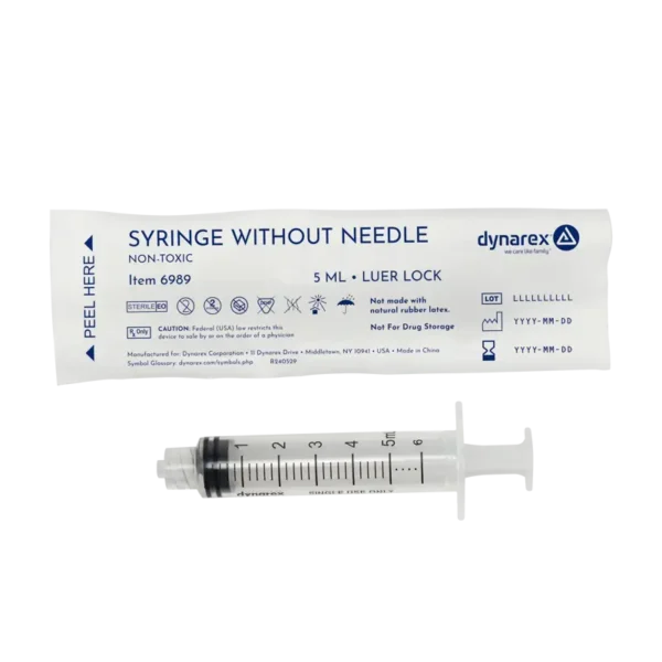 Syringes without Needle, Luer Lock/Slip