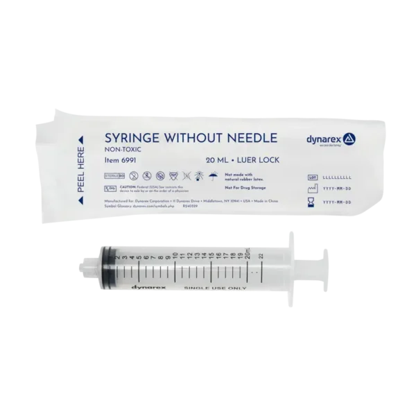 Syringes without Needle, Luer Lock/Slip