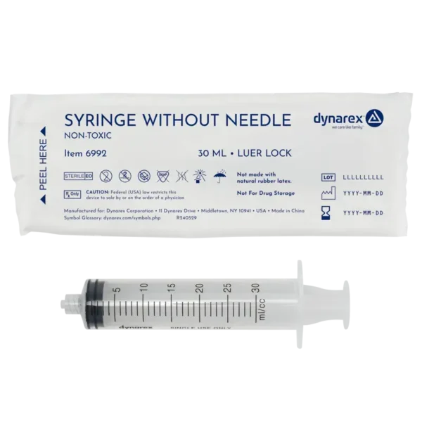 Syringes without Needle, Luer Lock/Slip