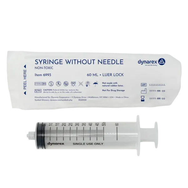 Syringes without Needle, Luer Lock/Slip